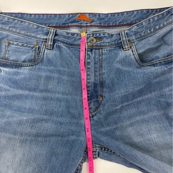 Tommy Bahama Jeans Santorini Island 40x32 Men's Blue Denim Straight Leg - Picture 5 of 6